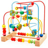 Montessori Wooden Bead Maze and Abacus – Early Math Toy for Toddlers Ages 1–3