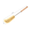 Kitchen Cleaning Tools, Wooden Bottle Scrubber with Long Handle for Drink Bottles & Glass Cleaning