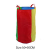 Kids Sack Race Jumping Bag – Cloth Hop Sack for Outdoor Games, Field Day & Birthday Parties (50 x 45 cm / 19.7 x 17.7 in; 70 x 50 cm / 27.6 x 19.7 in)