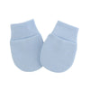 2PCS Baby Anti-Scratching Soft Cotton Gloves – Newborn Protection Mittens, Infant Handguard Scratch Prevention