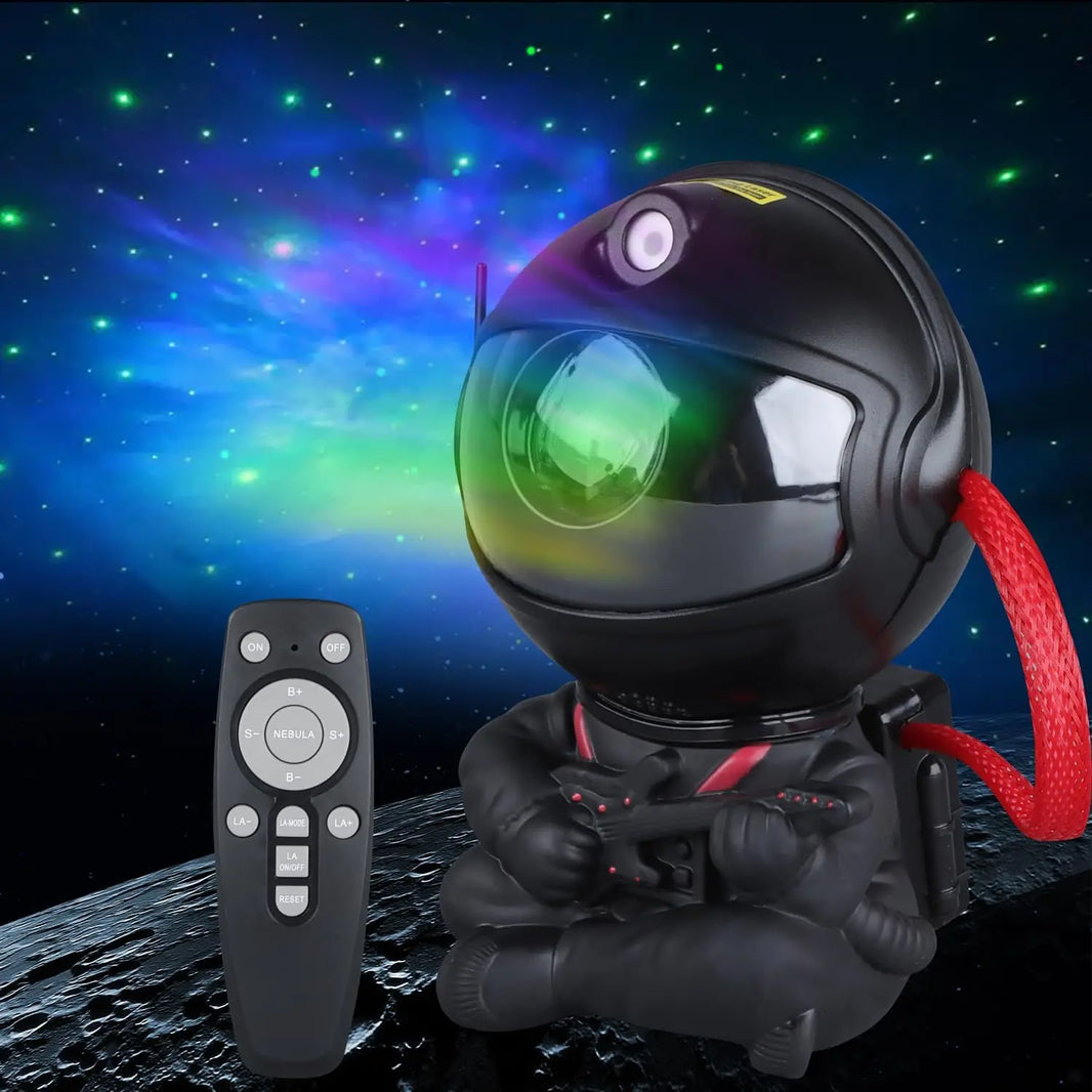 Astronaut Galaxy Star Projector Night Light with Nebula & Remote Control for Kids