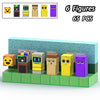 Sprunki Magnetic Building Block Cube Mine World Set for Kids 3+