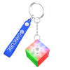 GAN 330 Mini 3x3 Keychain Cube, Stickerless 3x3 Speedcube, Professional Magic Cube Puzzle Toy