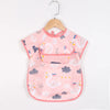 Waterproof Long-Sleeve Baby Smock – Art Apron & Feeding Bib with Pocket for Toddlers & Infants (Boys & Girls) - Kidzy Market