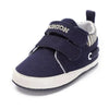 Meckior Baby Boy Sneakers Newborn Striped Soft Sole Casual Baby Shoes First Walker Toddler Crib Moccasins