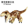 Jurassic World 3 Brutal Raptor Building Blocks – Tyrannosaurus, Indominus, and I-Rex Dinosaur Toy for Kids