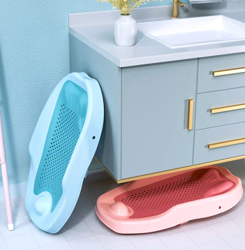 Baby Shower Rack – Adjustable Bath Bed Holder With Anti-Slip Mat for Newborns
