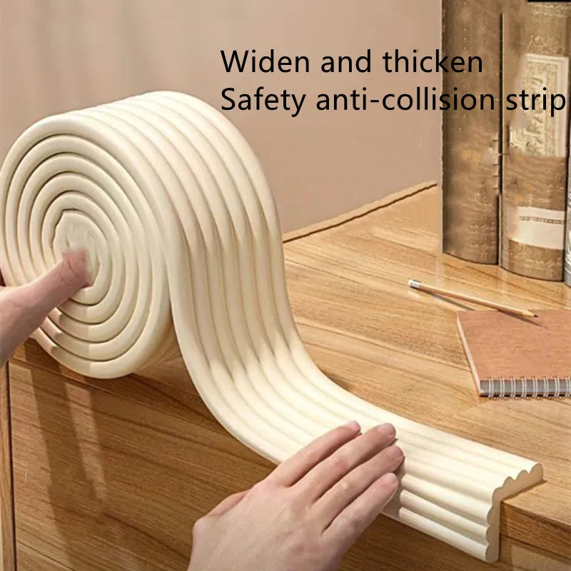 2M Super Thick Baby Safety Foam Corner Bumper – Protective Tape for Furniture Edge Guard