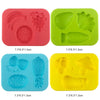 Children's DIY Plasticine Mold Modeling Clay Accessories - Play Dough Tool Kit with Plastic Set, Knife, and Mold, Educational Toys Gift for Kids