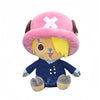Bandai One Piece Plush 10-Inch (25 cm) – Luffy, Chopper, Ace & Roronoa Zoro Soft Anime Stuffed Doll