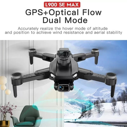 L900 Pro SE Max GPS Drone – 4K Dual HD Camera 5G WiFi FPV Quadcopter with Obstacle Avoidance