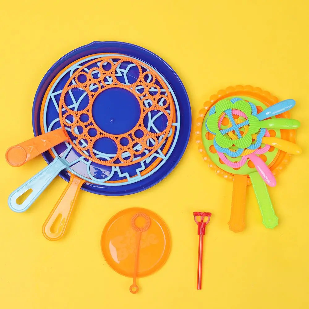 15/28-Piece Bubble Wand Set — Soap Bubble Blowers for Kids & Adults, Outdoor Party & Birthday Toy