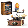 697-Piece Rotating Solar System Building Blocks Set, DIY Planet & Sun Model Tabletop Decoration – STEM Toy Gift