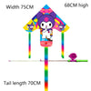 Sanrio Hello Kitty Outdoor Kite – Cartoon Cute Aesthetic Kite with String, Party Flags Accessory, Children’s Gift