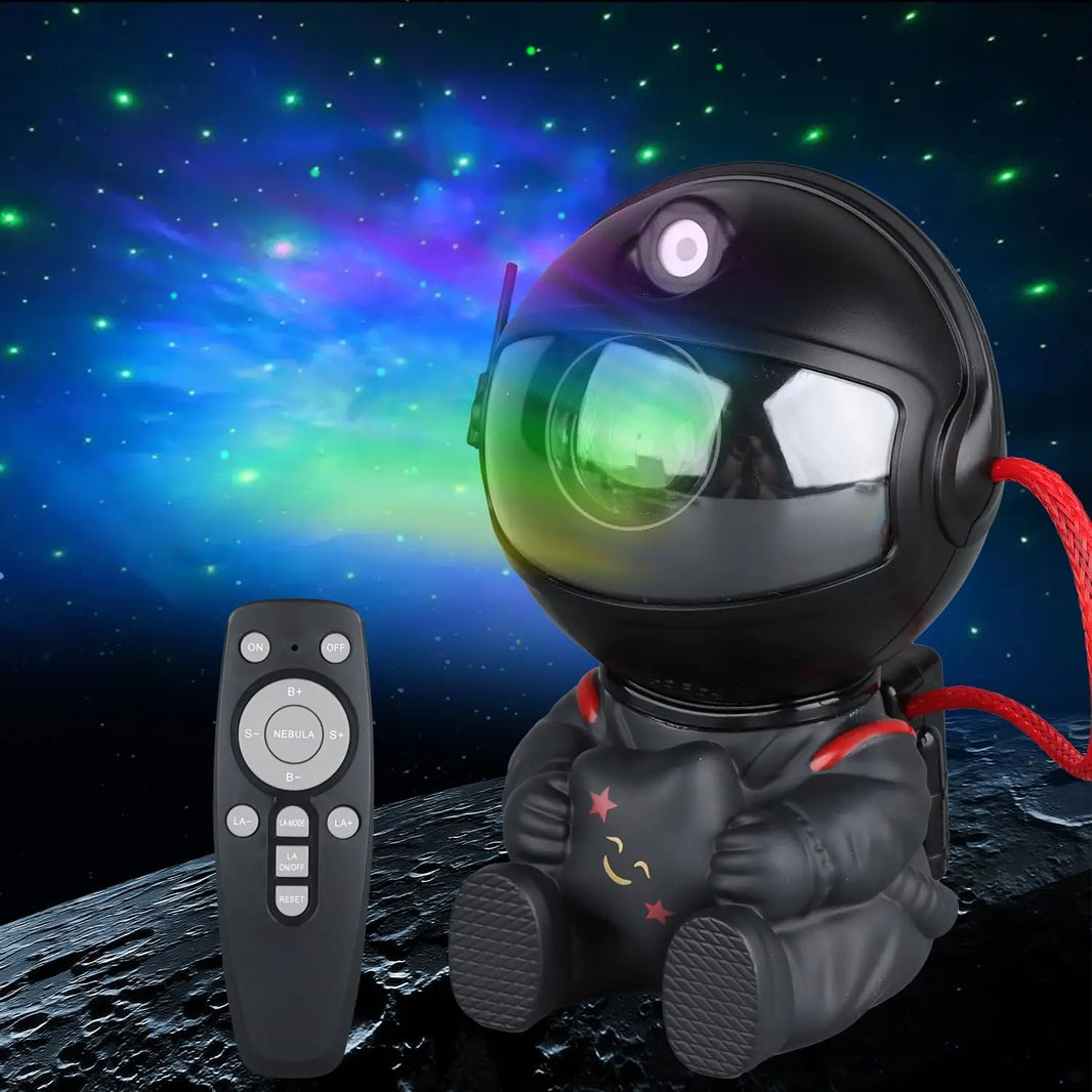Astronaut Galaxy Star Projector Night Light with Nebula & Remote Control for Kids