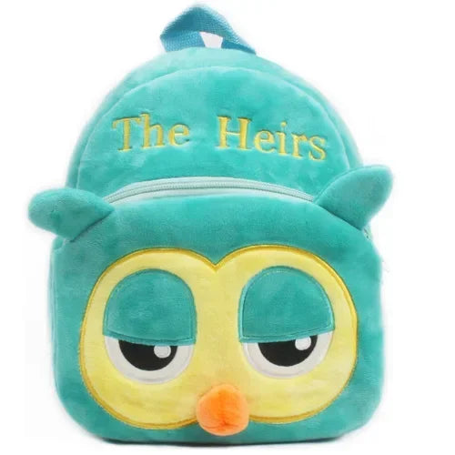 Baby Girls Plush Backpack - Cute 3D Cartoon Animal School Bag for Toddlers 0-4Y - Kidzy Market