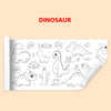 Children’s DIY Drawing Roll – Sticky Color Filling and Coloring Paper Roll for Early Educational Painting and Drawing