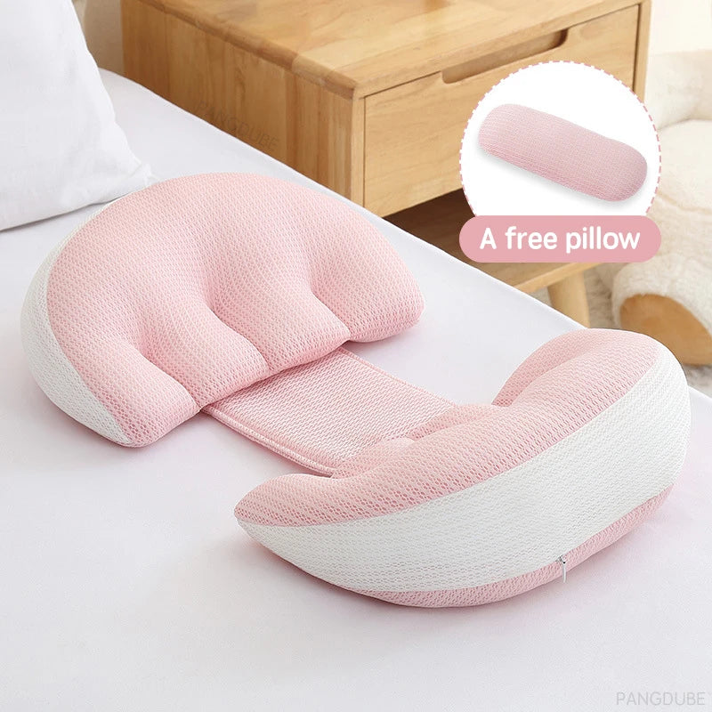 PANGDUBE Pregnancy Waist Support Pillow - Adjustable Body Pillow for Pregnant Women, Pregnancy Care Cushion