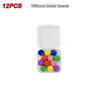 Korea Traditional Gonggi Game Set - 5/12 Pcs with Weighted Jack Stones & Metal Beads, Finger Exercise Toy