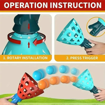 Toss & Catch Ball Game for Kids – Outdoor/Indoor Family Beach Backyard Party Toy