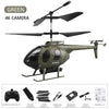 Military RC Helicopter – 4CH Remote Control with 4K Camera, LED Lights, and Altitude Hold