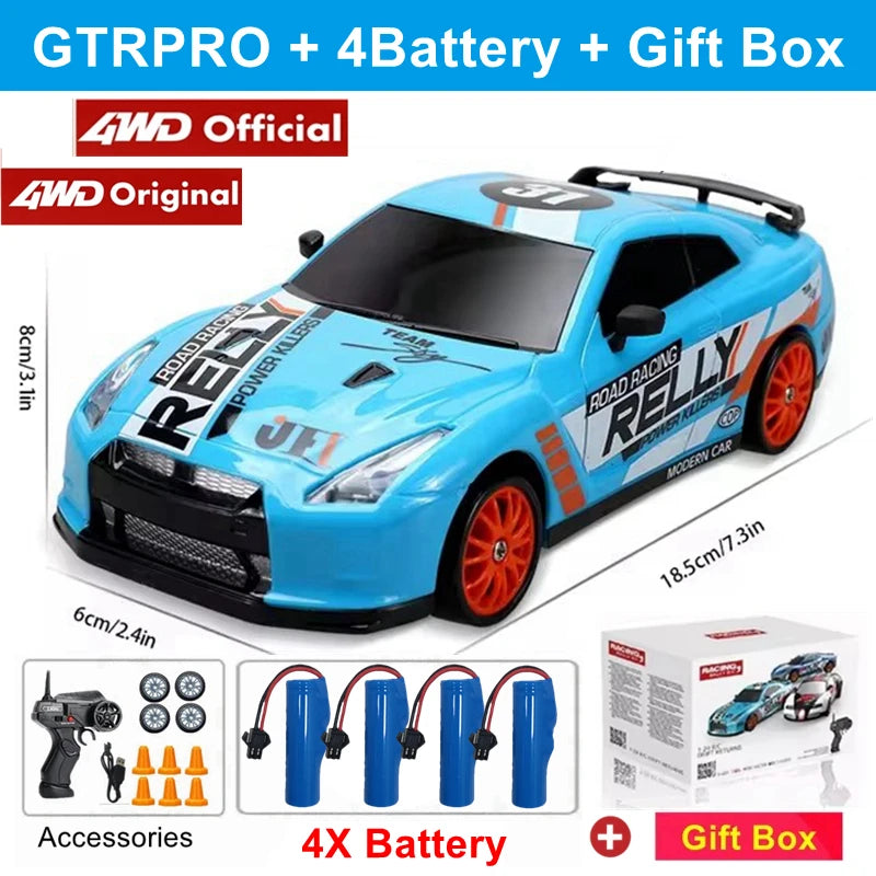 4WD RC Drift Car GTRPRO AE86PRO Model 4x4 Racing RTR Remote Control Truck