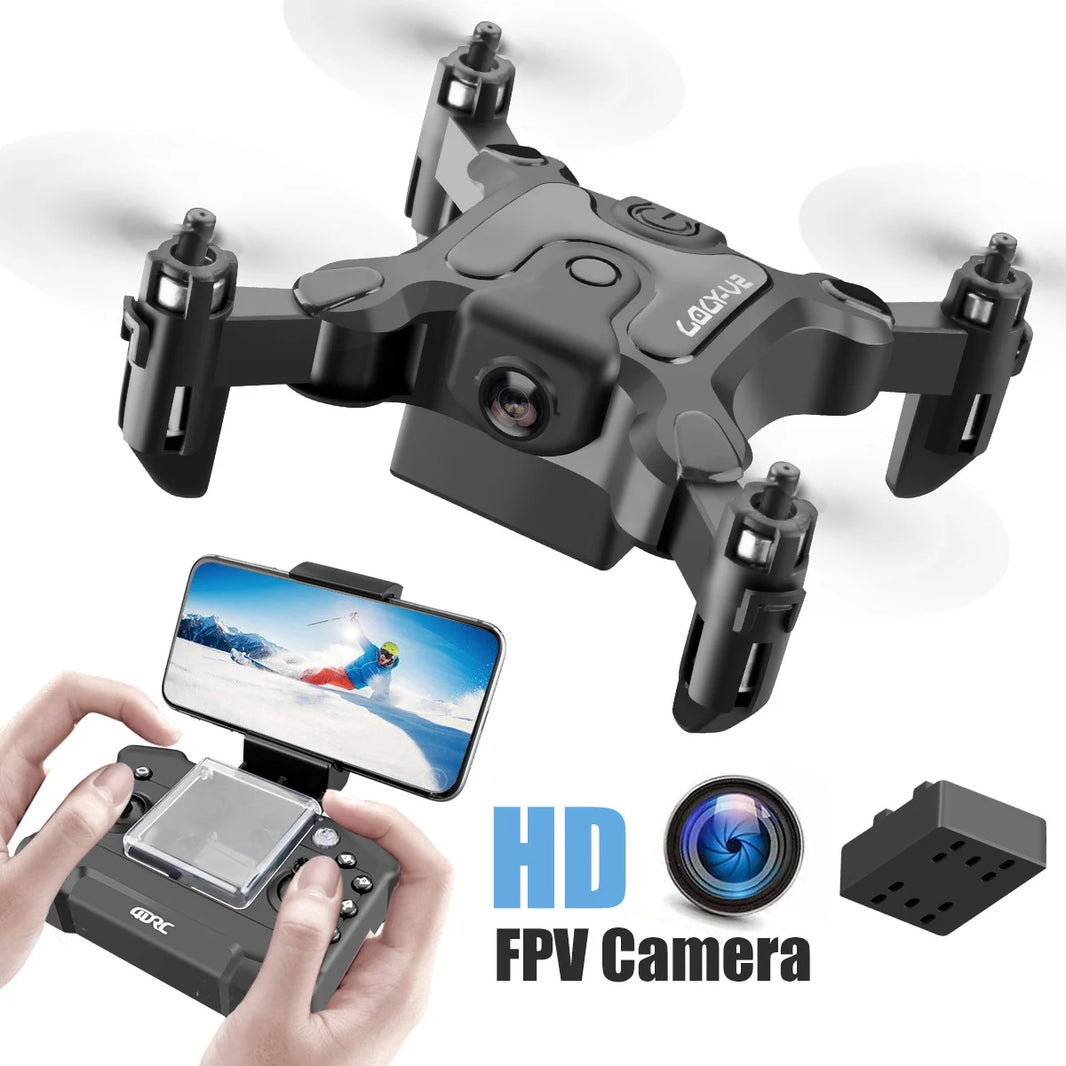 4DRC V2 Mini Drone – HD Camera WiFi FPV Foldable Quadcopter with Altitude Hold