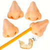 12-Pack Nose-Shaped Pencil Sharpeners - Funny Nose Pencil Sharpeners for Kids, School Supplies & Party Favors