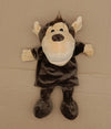 35cm Cartoon Animal Hand Puppets, Lion Elephant Pig Parent-Child Game Toys for Kids
