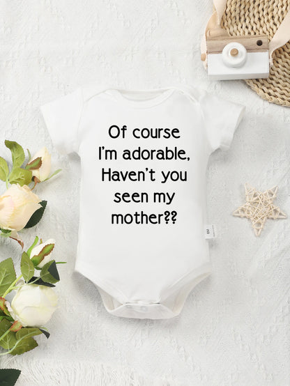 5 Things You Should Know About My Grandma Print Baby Bodysuit – Trendy Newborn One-Piece, Boy Girl Romper, Infant Jumpsuit, Toddler Clothes