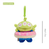 Disney Toy Story Alien Plush Pendant, Cute Kawaii Three-Eyed Backpack Keychain Toy