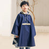 Waterproof Rain Poncho for Primary School Students with Bag Cover