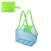 Large Mesh Beach Bag for Kids – Sand-Away Foldable Tote, Breathable Toy Storage (45 x 30 x 45 cm / 17.7 x 11.8 x 17.7 in)