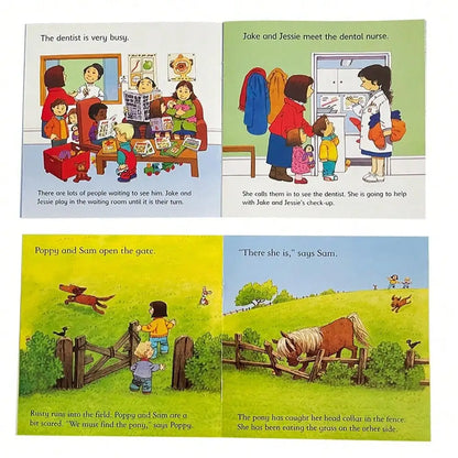 Usborne Farmyard Tales – First Experience English Picture Story Book for Preschool Kids Bedtime Reading Montessori