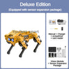 AI Robot Dog, ESP32 Quadruped Visual Bionic Metal Robot for Arduino, Python Graphical Programmable DIY Kit