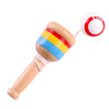 Montessori Wooden Skill Sword Cup Toy - Develop Intelligence, Smooth Educational Traditional Games, Throw and Catch Ball Toy