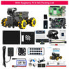 Yahboom Raspbot V2 AI Vision Robot Car Kit, Mecanum Wheel, Camera, Educational DIY Python Programming for Raspberry Pi 5