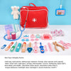 Wooden Doctor and Dentist Pretend Play Set for Kids, Educational Medical Role Play Toy