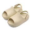 Comwarm Kids’ Fashion Sandals – Summer Boys’ Slides & Girls’ Thick Platform Non-Slip Slippers, Children’s Home Bathroom Baby Slides