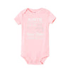 "Auntie, You Gotta Come Get Me" Baby Romper – Funny Letter Print Newborn Bodysuit – Summer Short-Sleeve Infant Clothes (0-1Y)