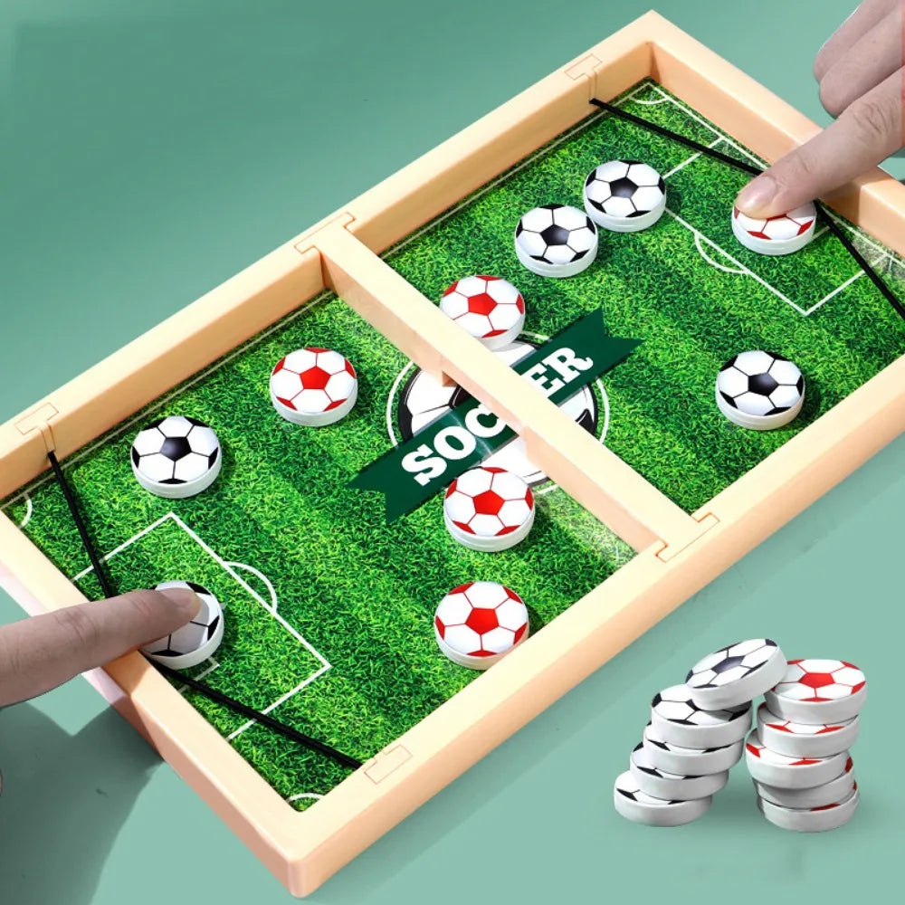 Sling Chess Table Desktop Hockey Game Plastic Fast Sling Game Fun Parent-Child Interactive Board Game
