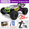 SG116MAX 1:16 High-Speed Brushless RC Car with 4WD Off-Road Drift
