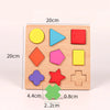Montessori Wooden Mirror Puzzle Busy Board – Sensory Educational Toy for Toddlers & Preschoolers