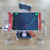 Acrylic Mini Radar Robot with TFT Screen, Ultrasonic Radar for Arduino, ESP8266 Programmable DIY Kit