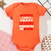 Summer Toddler Bodysuit – Funny Letter Print Baby Boy Outfit, Trendy & Comfy Cotton Infant Onesie
