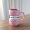 YUCHI Colorful Porcelain Coffee Mug - 1-Piece Handgrip Cup for Milk Tea & Office Drinkware, Gift