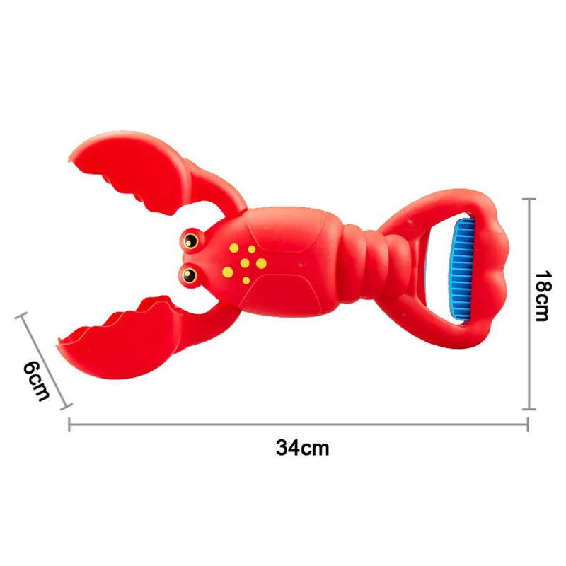 Animal Sand Grabber Lobster Claw — Beach, Pool & Bathtub Toy For Kids