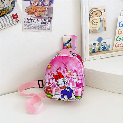 Children’s Fashion Shoulder Bag - Mickey Minnie Daisy Kids Chest Bag for Boys and Girls, Kindergarten Backpack - Kidzy Market
