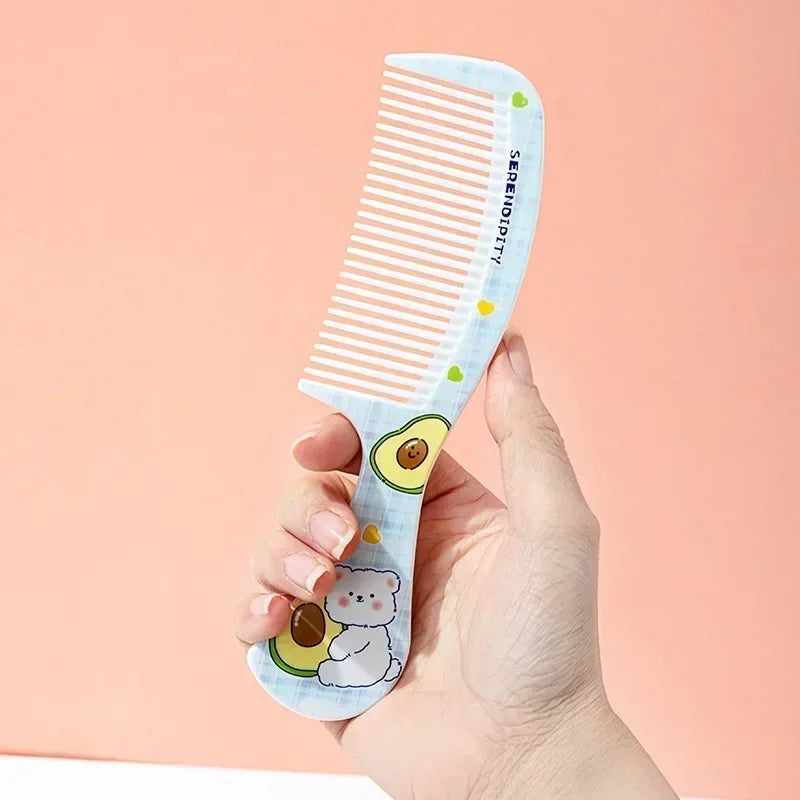 New Portable Untangling Hair Brush - Health Care Tools for Kids - Cute Rabbit & Bear Hairbrush Comb for Girls - Hair Accessories