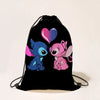 Disney Stitch Cartoon Drawstring Bag for Boys and Girls | Party Gifts, Birthday Decorations, and Backpack - Kidzy Market